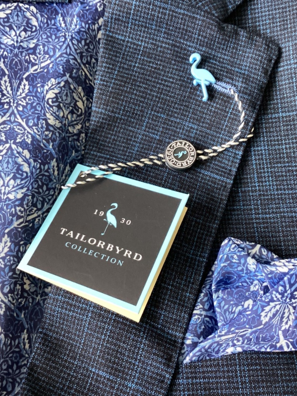 TailorByrd Broken Check Sport Coat 42R - Picture 12 of 14